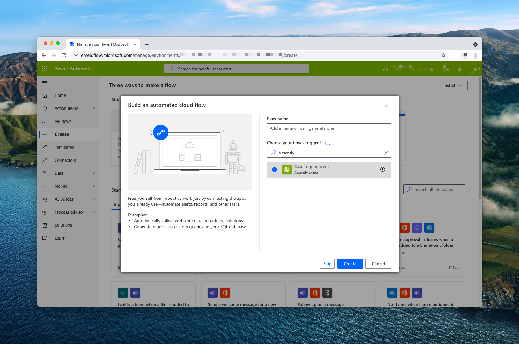 power automate desktop flow